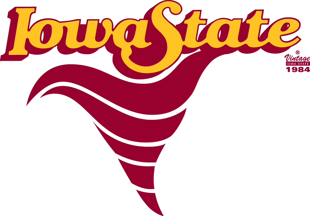 Iowa State Cyclones 1983-1995 Primary Logo diy DTF decal sticker